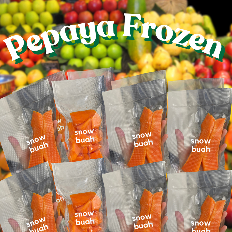 

Pepaya Frozen 500 Gram - Pepaya Beku Siap Makan untuk Jus, Smoothie, Es Buah, dan Salad Buah