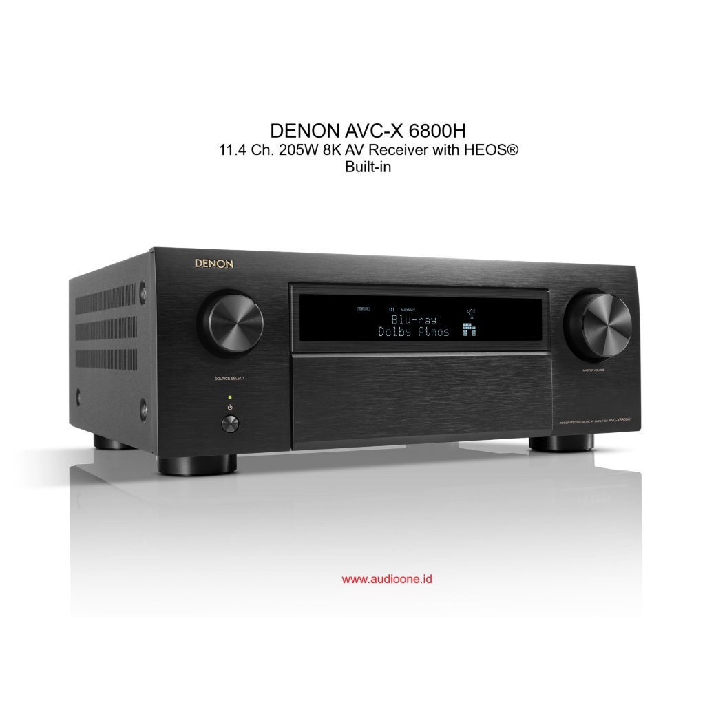 Denon AVCX6800H AVCX-6800H AVCX 6800H 11.4 Ch. 8k AV Receiver With HEOS Built-In