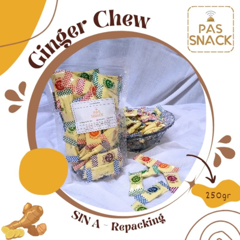 

Permen Jahe SIN A NTK (250 gr) - Ginger Chew - Ginger Candy - Permen Jadul - Ting ting Jahe