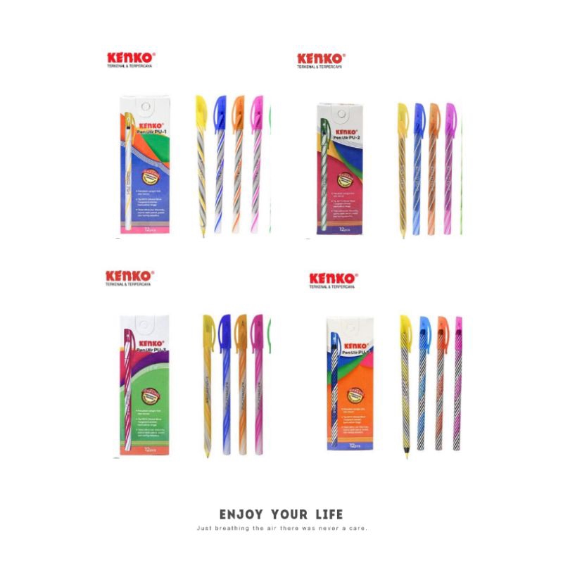 

pulpen ulir/lilin KENKO 1pack (12 pcs)