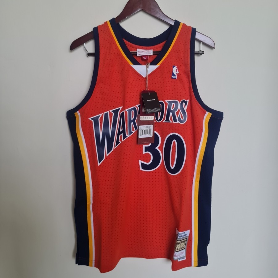 Jersey Mitchell & Ness NBA Golden State Warriors Alternate 2009/10 Stephen Curry Original 100% BNWT