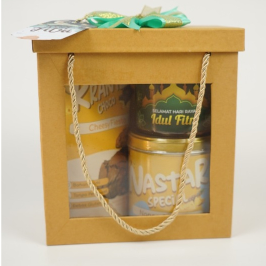 

Paket Pahala - Hampers Parcel Bingkisan Lebaran Kue Kering Nastar Coklat