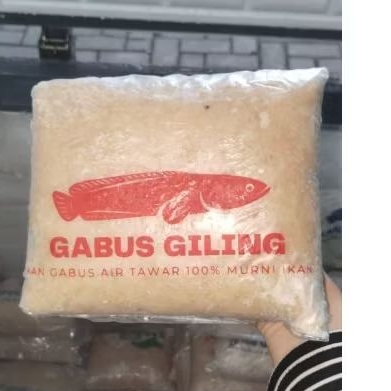 

IKAN GABUS GILING 1KG /AGEN IKAN GILING BEKASI CIKARANG/IKAN GABUS AIR TAWAR