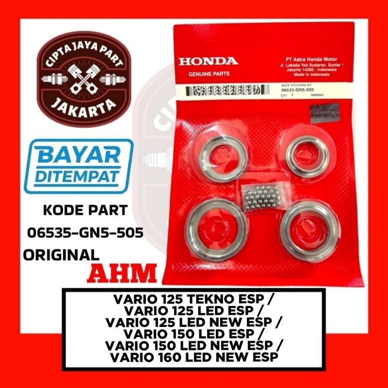 ORIGINAL 1SET COMSTIR KOMSTIR MOTOR HONDA VARIO 125 TEKNO ESP / VARIO 125 LED ESP / VARIO 125 LED NE