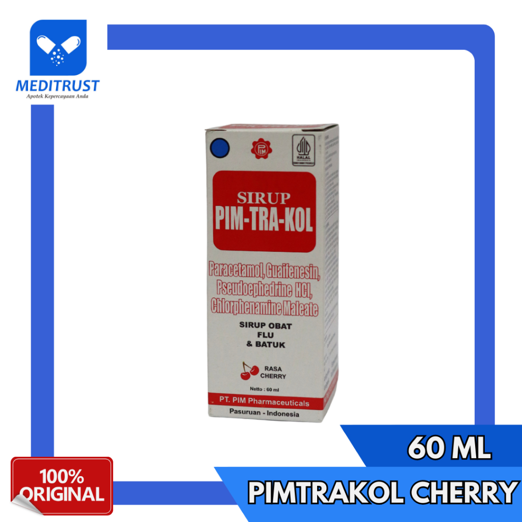 

Pimtrakol Chery sirup 60ml