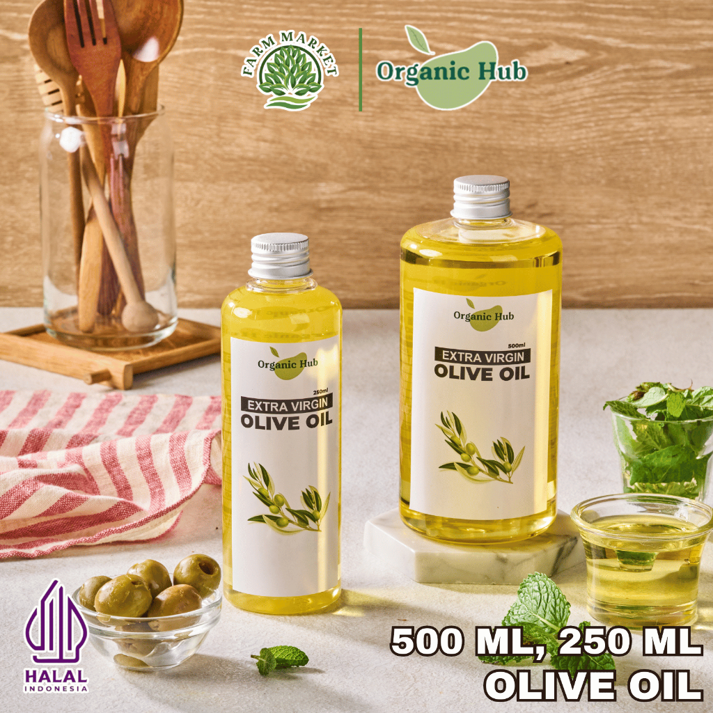 

Organic Hub Paket Hemat Minyak Zaitun 750ml Extra Virgin Olive Oil Organic Premium