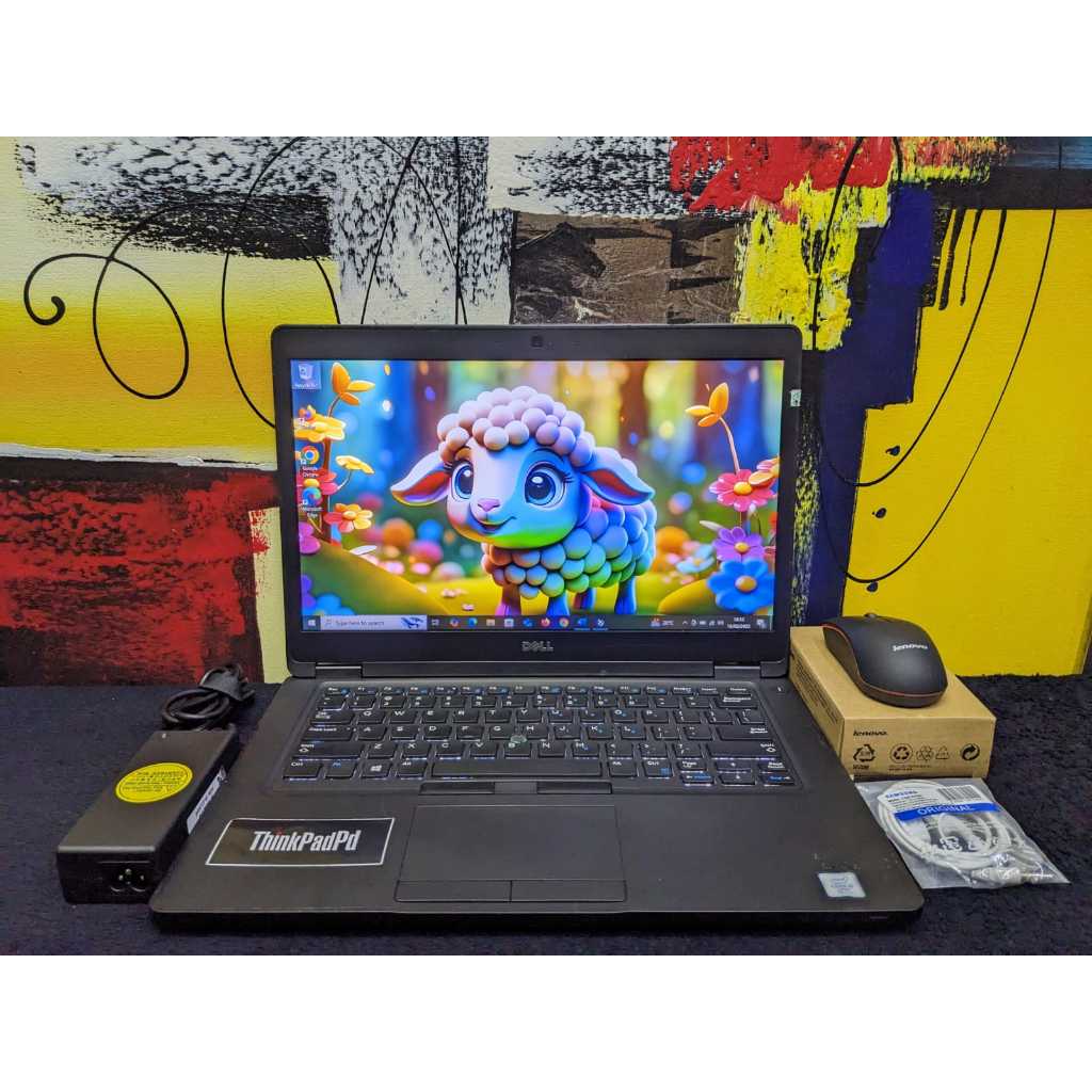 Dell Latitude 5480 Core i5 7300U Backlight Ram 8Gb & SSD 128 Slim Mulus