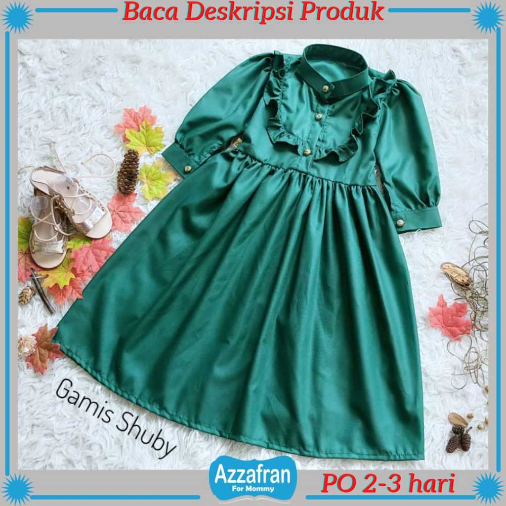 Gamis Shuby & Koko Taliban | Baju Katun Couple Anak Perempuan Seragam Sekolah Paud TK Muslim Diniah