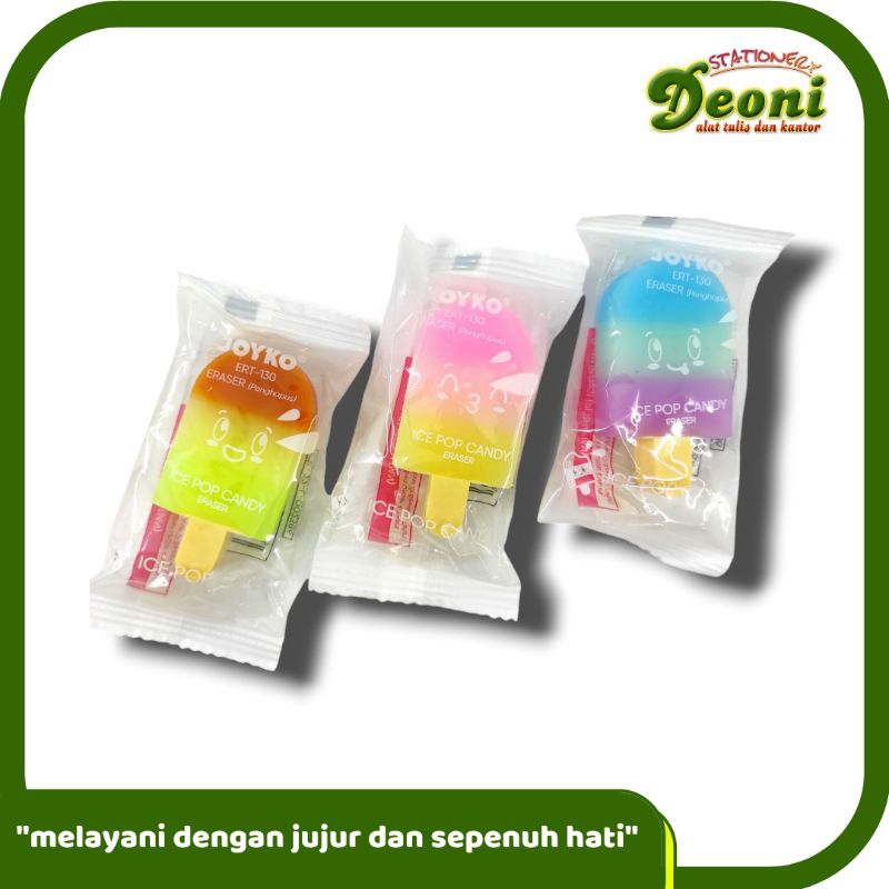 

JOYKO Eraser Penghapus Ice Pop Candy ERT-130