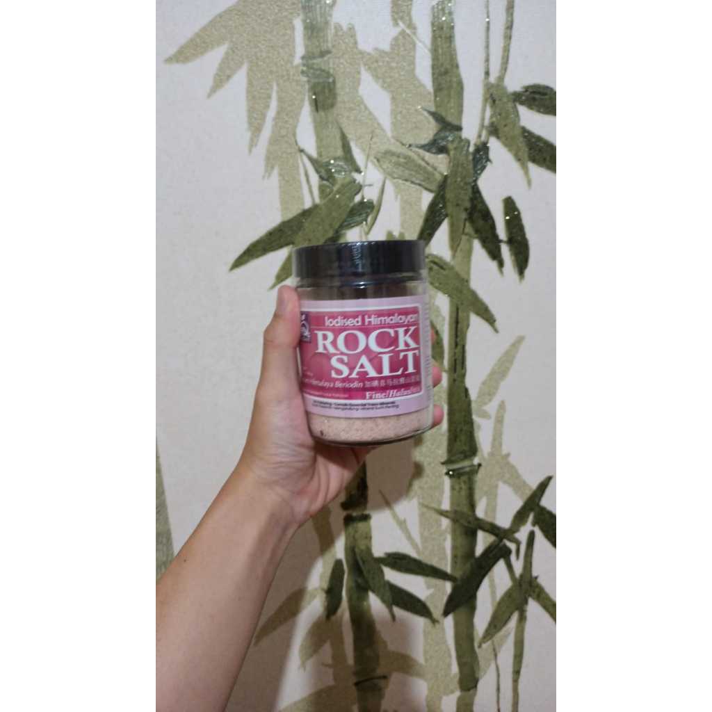 

Garam Himalayan Rock Salt Import Malaysia 400gram/botol