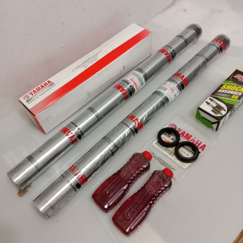 Shock Depan 1 Set Komplit Byson Old Byson+Seal+Oli 45P