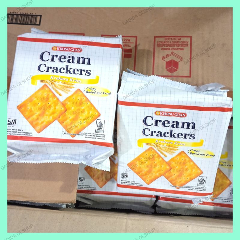 

Khong Guan Cream Crackers 350g