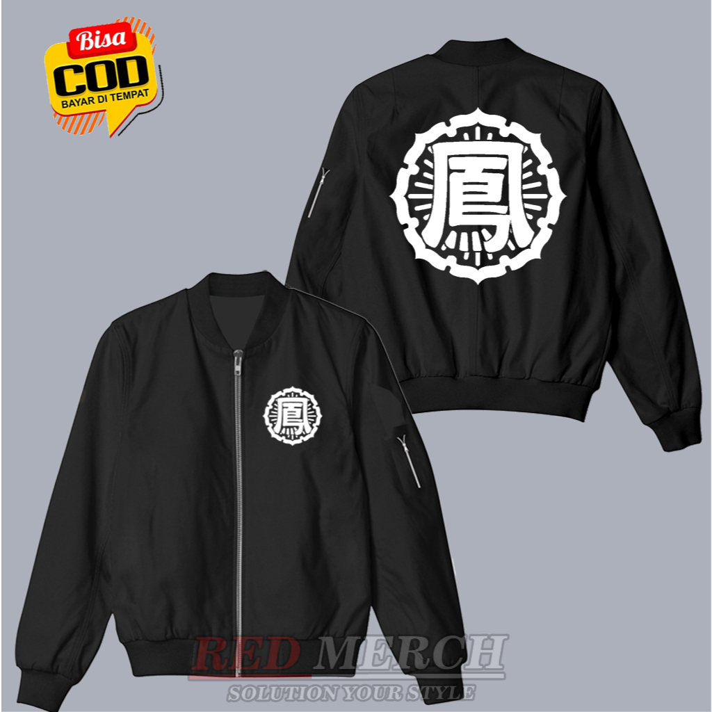 RedMerch // JAKET BOMBER SACHIO UEDA HOUSEN HIGH AND LOW THE WORST