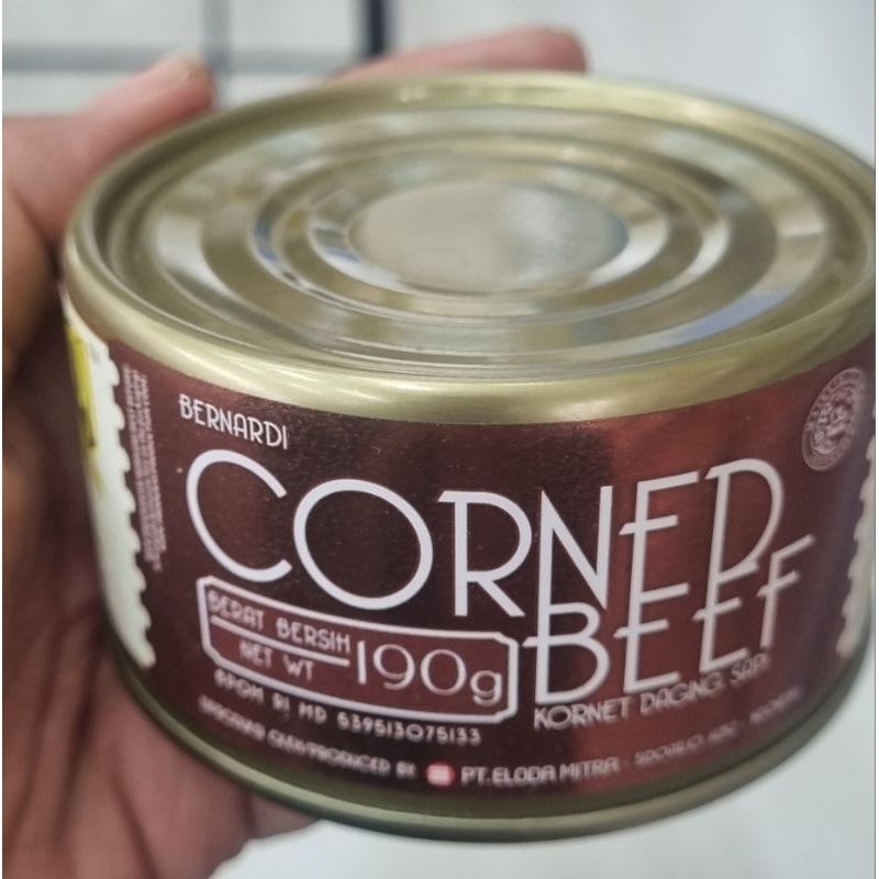 

Bernardi Cornet Beef 190-290gr Halal