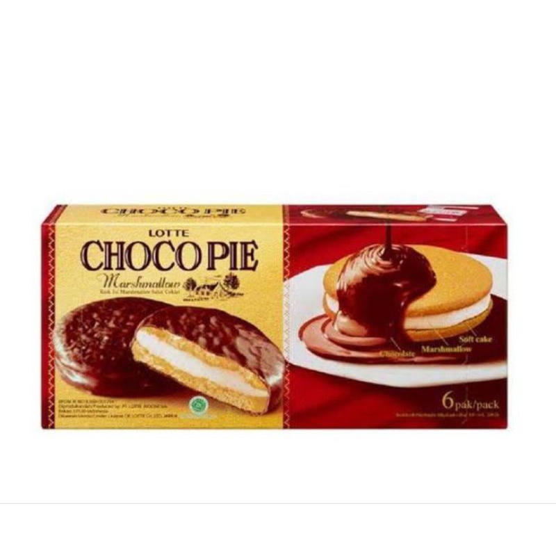 

Lotte Chocopie Marsmallow isi 6 / Chocopie / ADRayyan