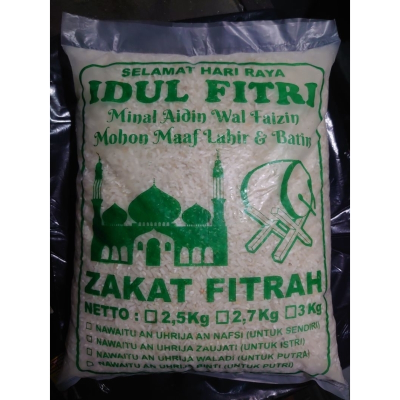 

Beras Zakat Fitrah ( Raja Lele 3 Kg )