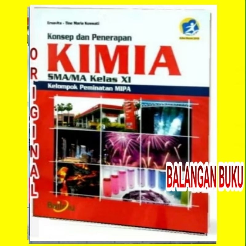 Buku Kimia Kelas 2 XI 11 SMA MA Kelompok Peminatan MIPA Kurikulum 2013 Revisi Bailmu
