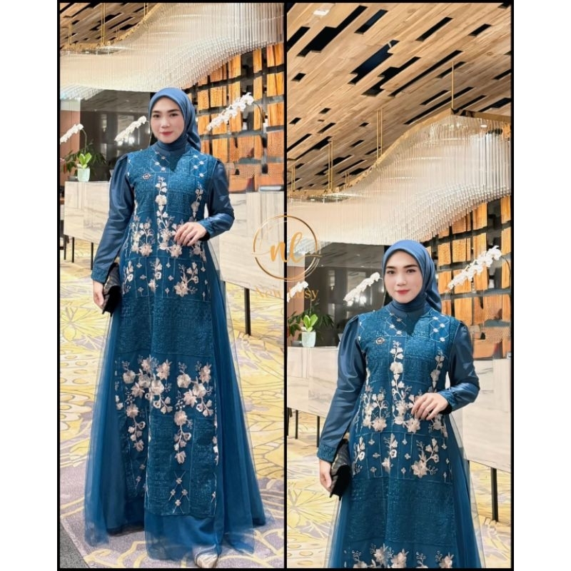 vanesha dress by new lusy /gamis new lusy