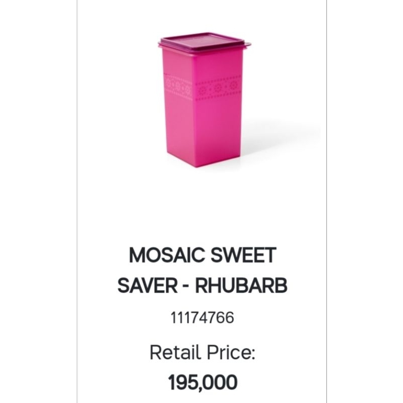 mosaic sweet saver