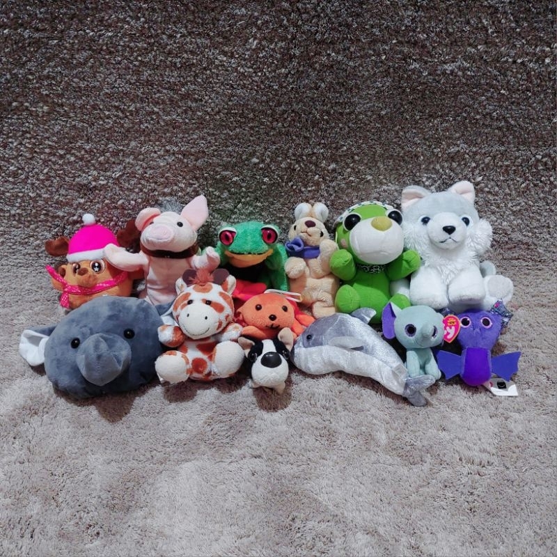 Boneka plush berbagai binatang hewan (amuse, yell)