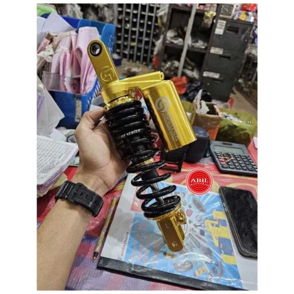 shockbreaker belakang tabung atas groza vario 125 150 klik fungsi/shock groza