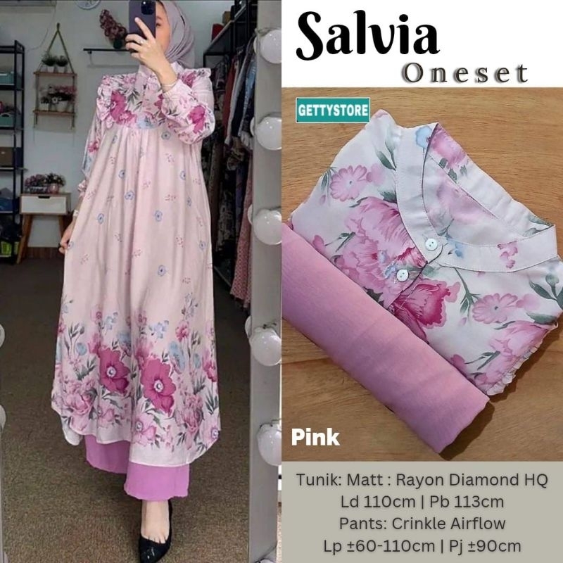 Gamis Wanita Set Dress Hijab Set Ayana Salvia Dress Rayon Rok Crinkle Gamis Rayon