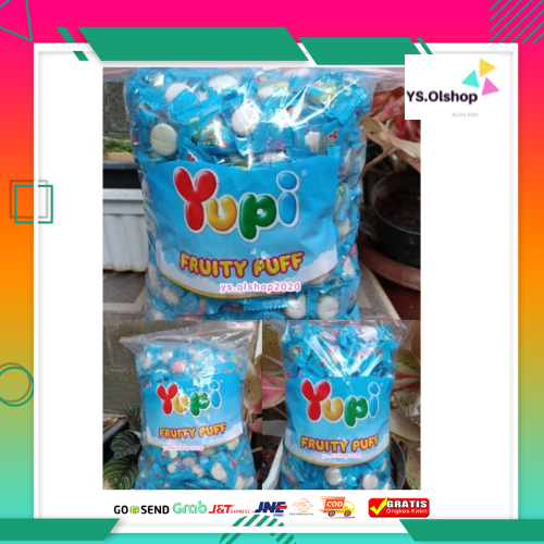 

New Yupi Fruity Puff Bulk rasa Buah Reseller Kiloan /YS.OLSHOP2020