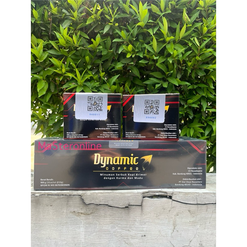 

[PROMO] Dynamic coffee Kopi Dynamic minuman serbuk kopi gula krimer isi 10 sachet @300g original.