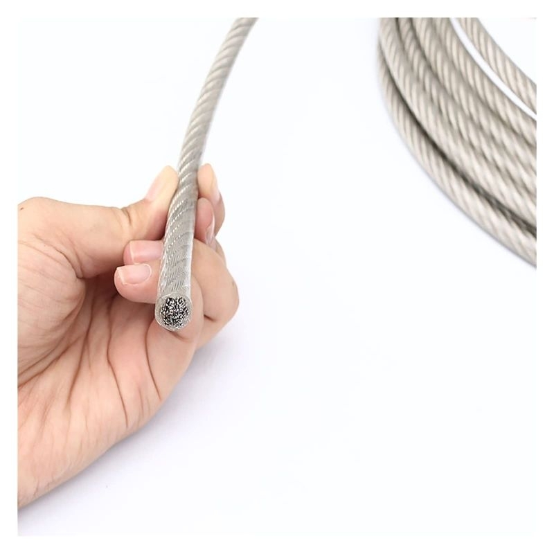 Kawat Sling Lapis Plastik 2 Mm Seling PVC Sling Galvanis