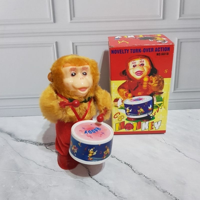 READY Mainan Monyet Drumband - Mongkey Drum Bigband - Mainan Monyet