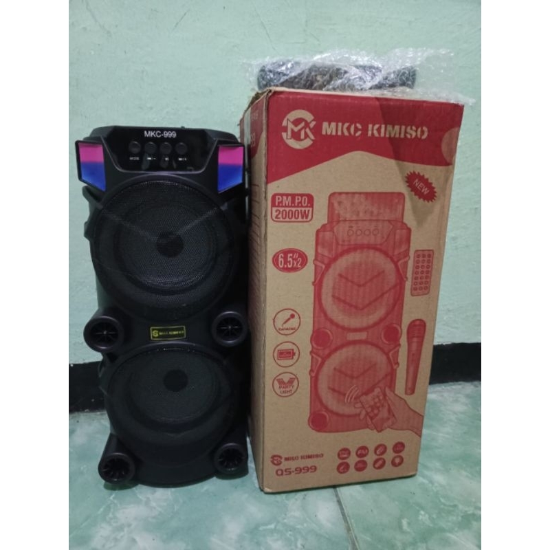 Speaker bluetooth MKC 999 Extra Bass Karoke