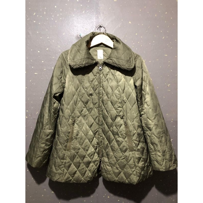 jacket bulu angsa army