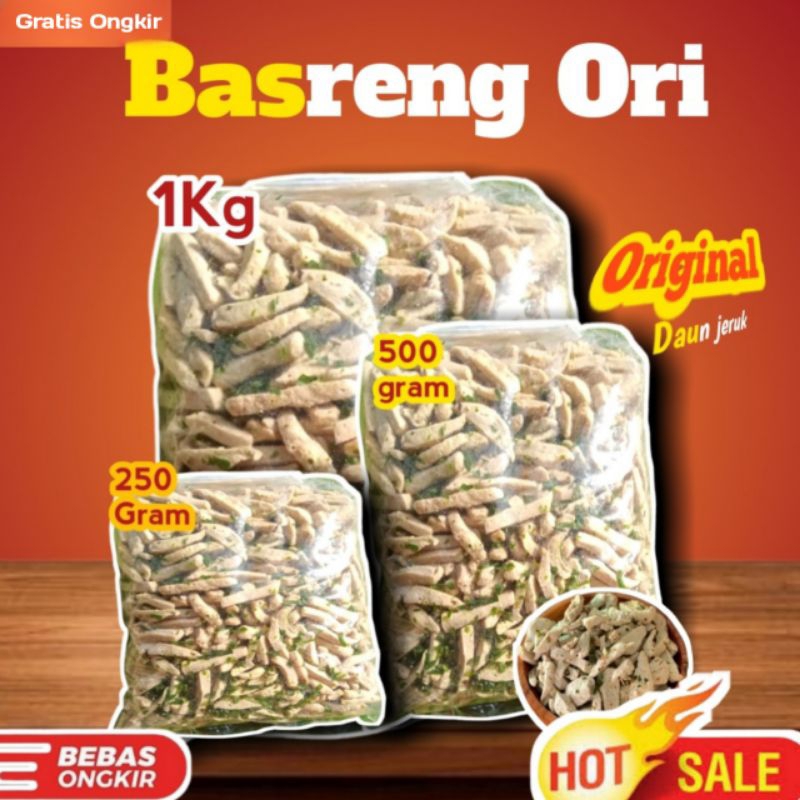 

1Kg - Basreng Asli Original Extra Daun Jeruk