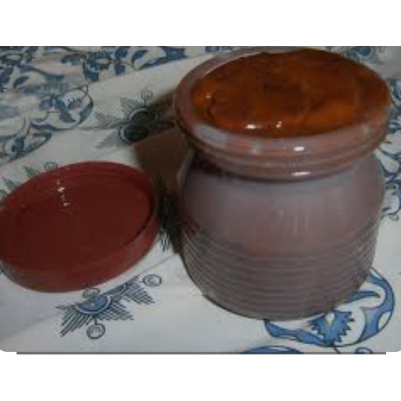 

kripik tette dan petis ikan madura