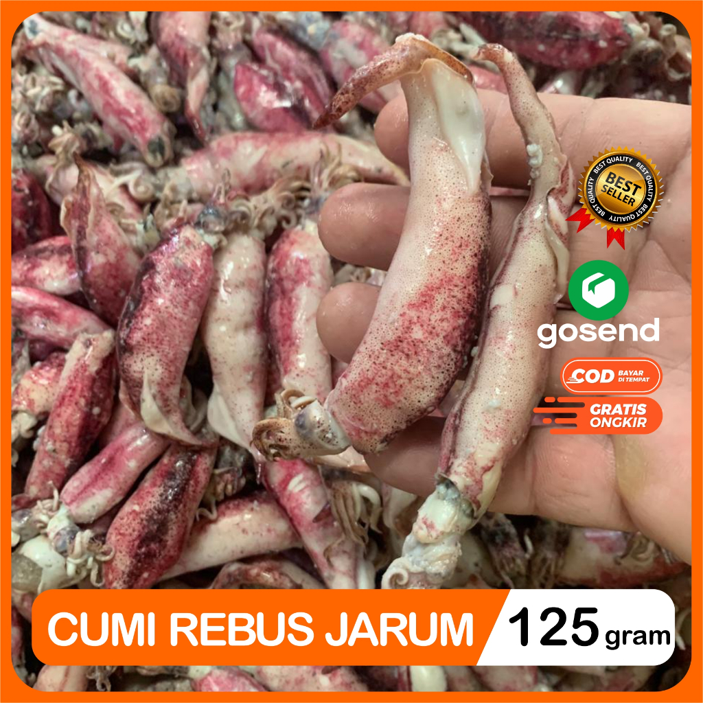 

Cumi Rebus Asin Kering Sotong Rebus Premium Vacum