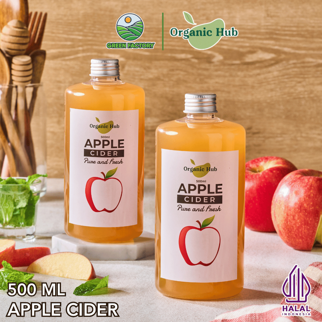 

Organic Hub Cuka Apel Apple Cider Vinegar With Mother Cuka Apel Organik Original