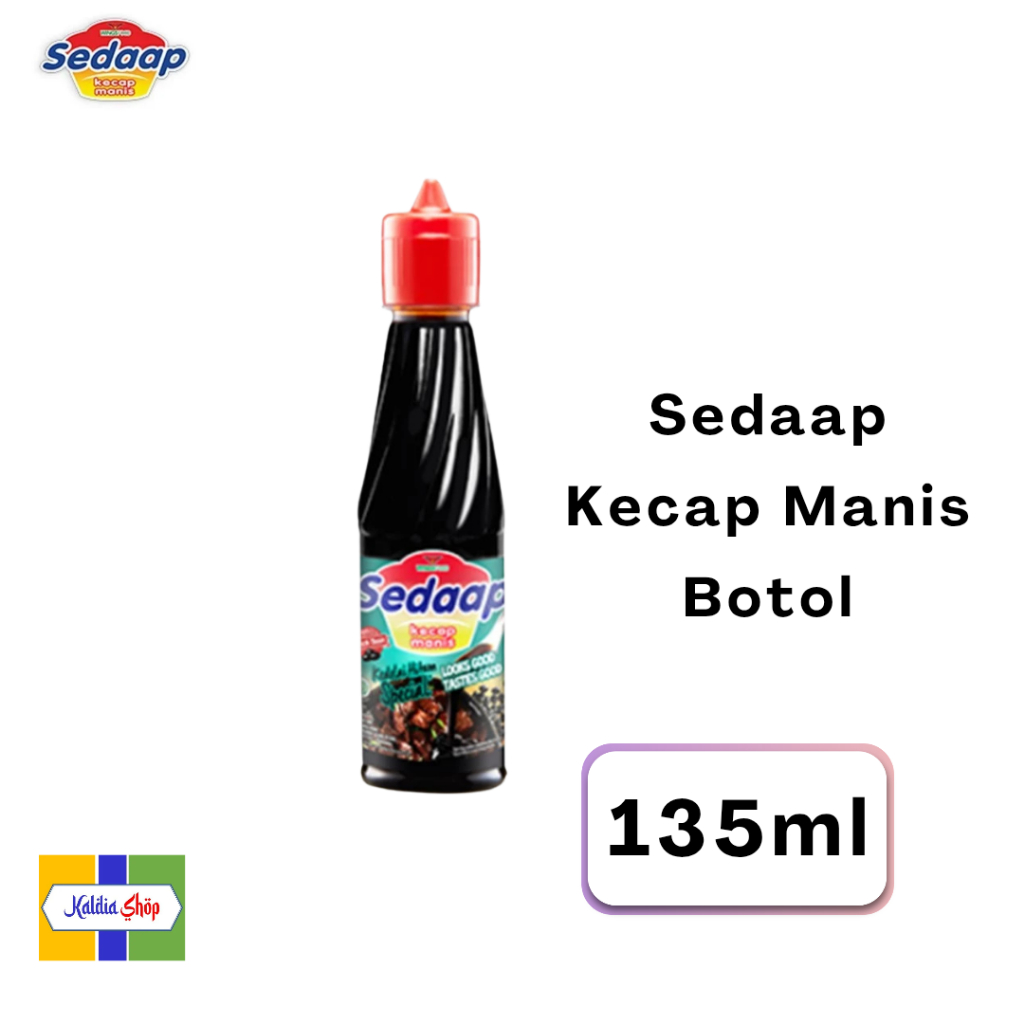 

Sedaap Kecap Manis Botol 135ml