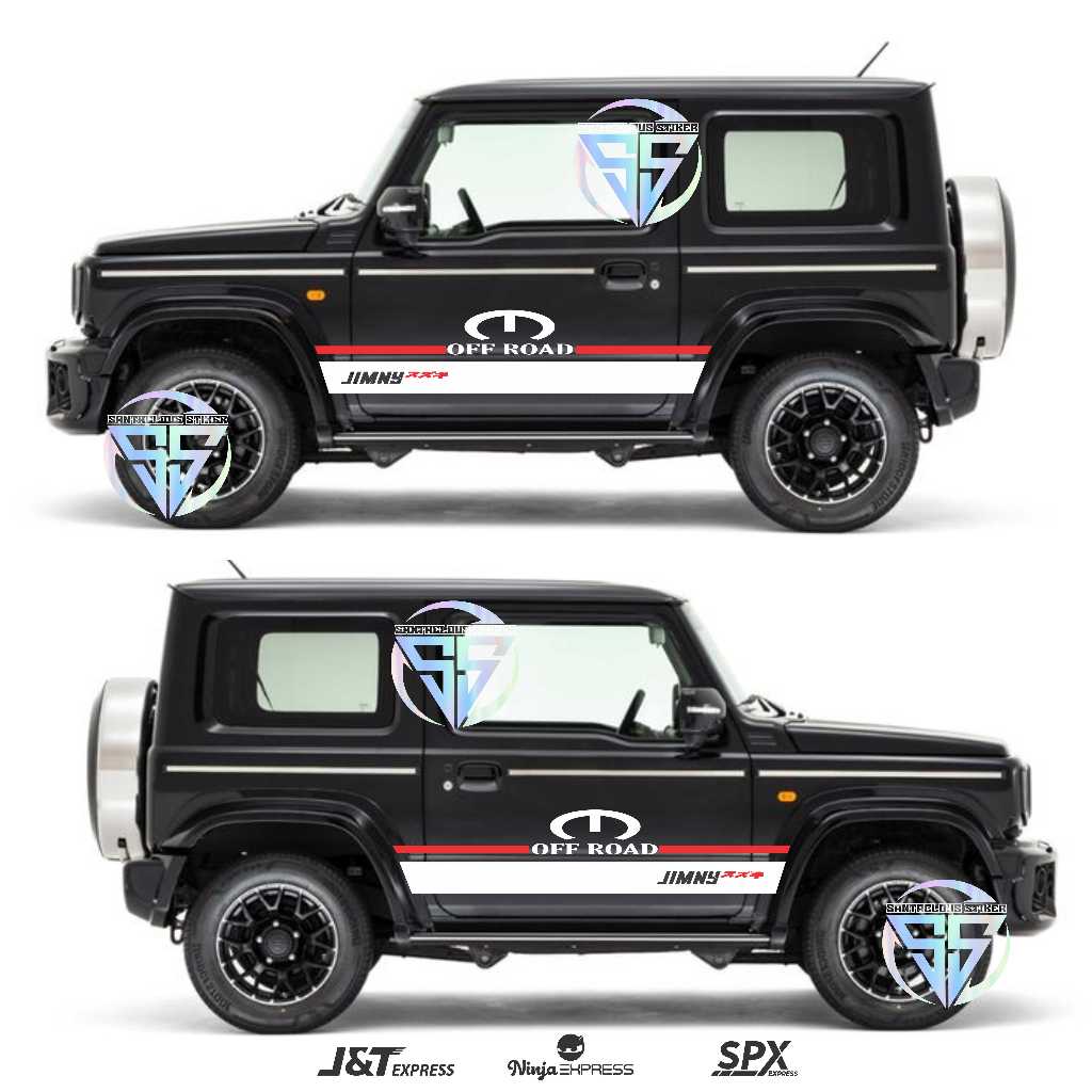 sticker mobil jimny cutting sticker mobil jeep jimny