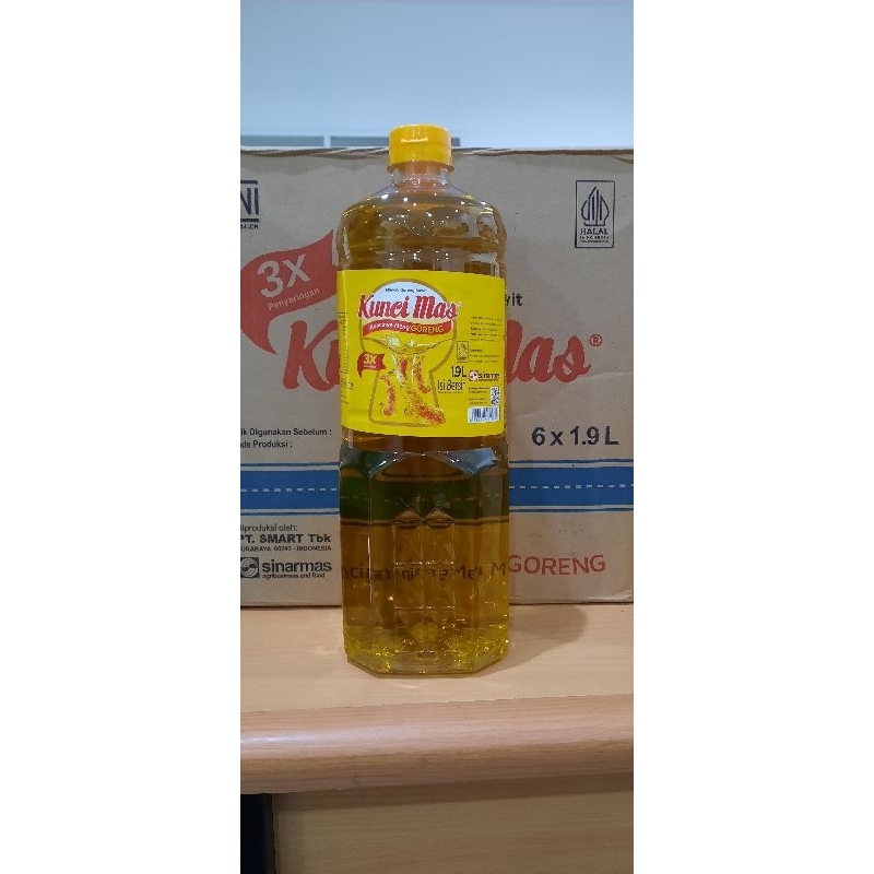 

KunciMas minyak goreng botol kemasan 1,9liter