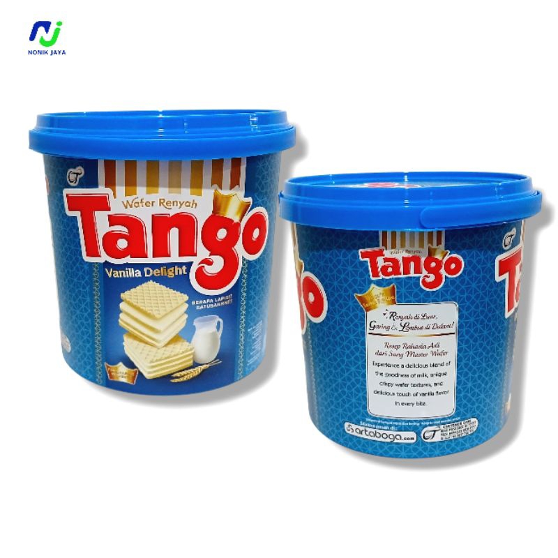 

Tango Wafer Vanila Delight/Cokelat Kaleng Timba@240g