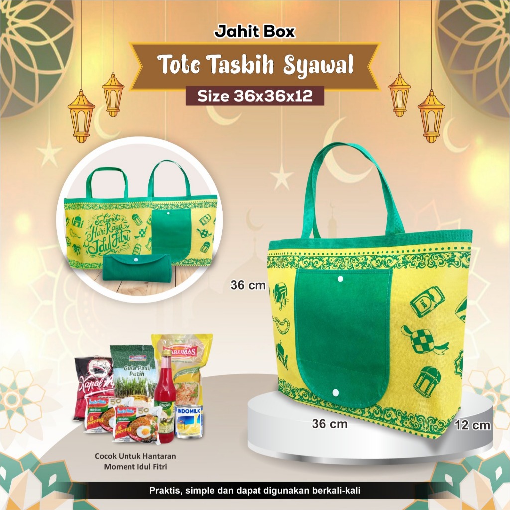 

Tas Bingkisan Idul Fitri Tas Parcel Sembako Lebaran Tas Parcel Goodie Bag Idul Fitri Lebaran Tas Lebaran Goodie Bag Lebaran Sablon 36x36x12