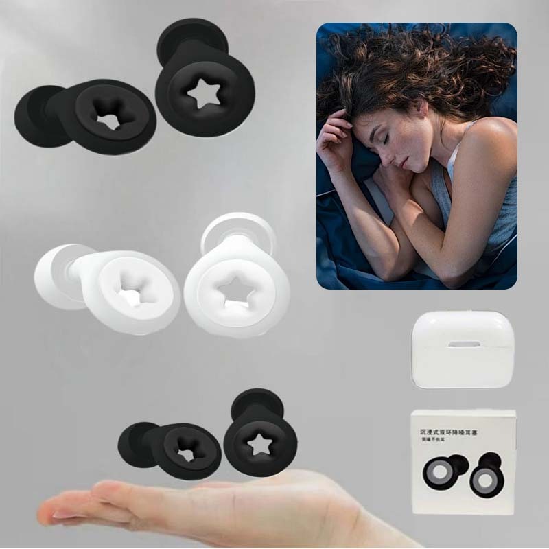 1 Pasang Ear Plug Tidur Air Plug Telinga Anti Bising Earplug Penutup Telinga Anti Bising Safety Peli