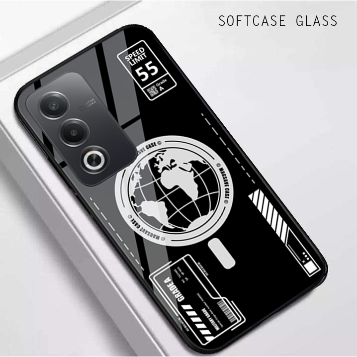 (SC274) Casing Hp Oppo A80 Terbaru 2025 - Kesing Hp - Softcase Glass Hp Oppo A80 - Softcase Kaca Opp