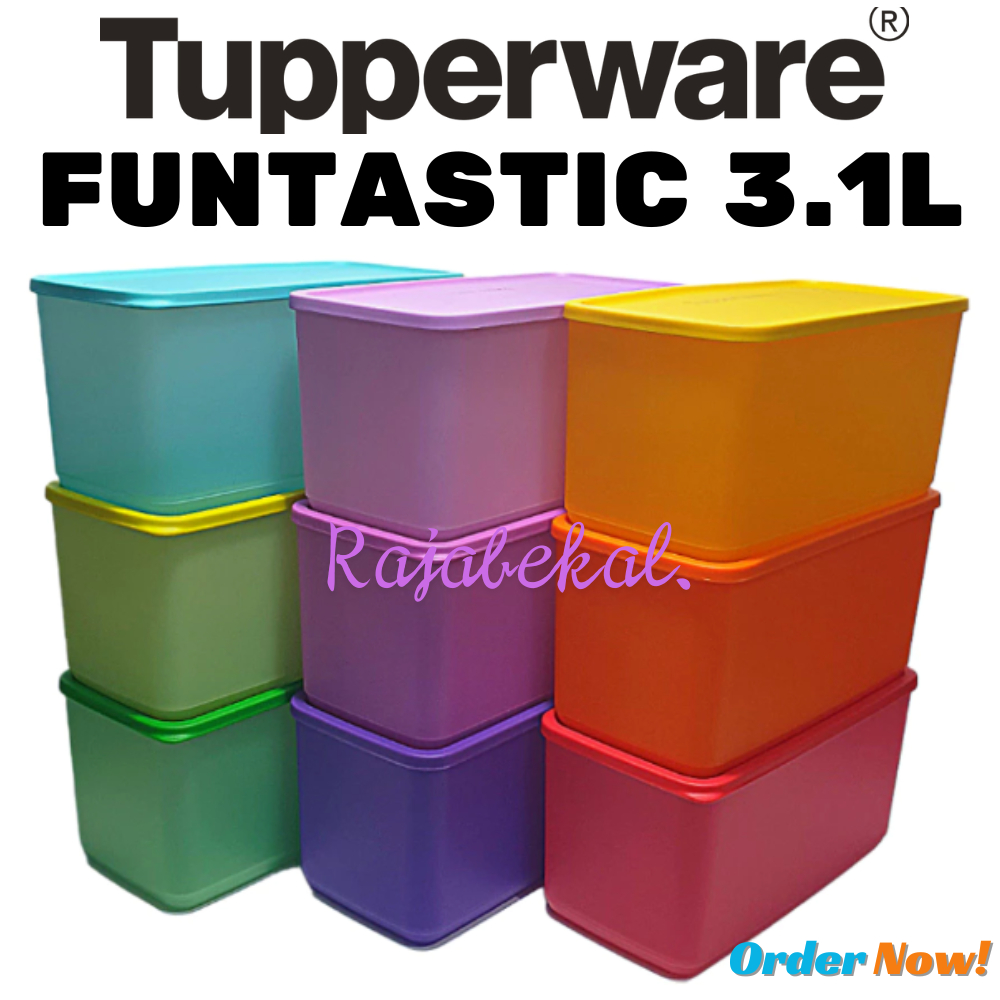 PROMO Tupperware Funtastic Four ECER 1PCS 3.1L