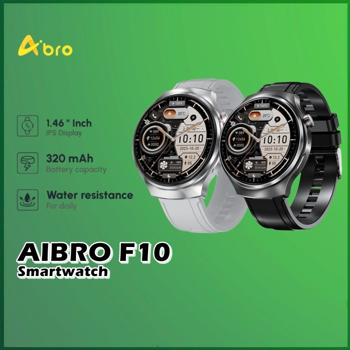 Aibro F10 Smartwatch Jam Tangan Olahraga Sport IPX67 Smart Watch Water Resistance F-10