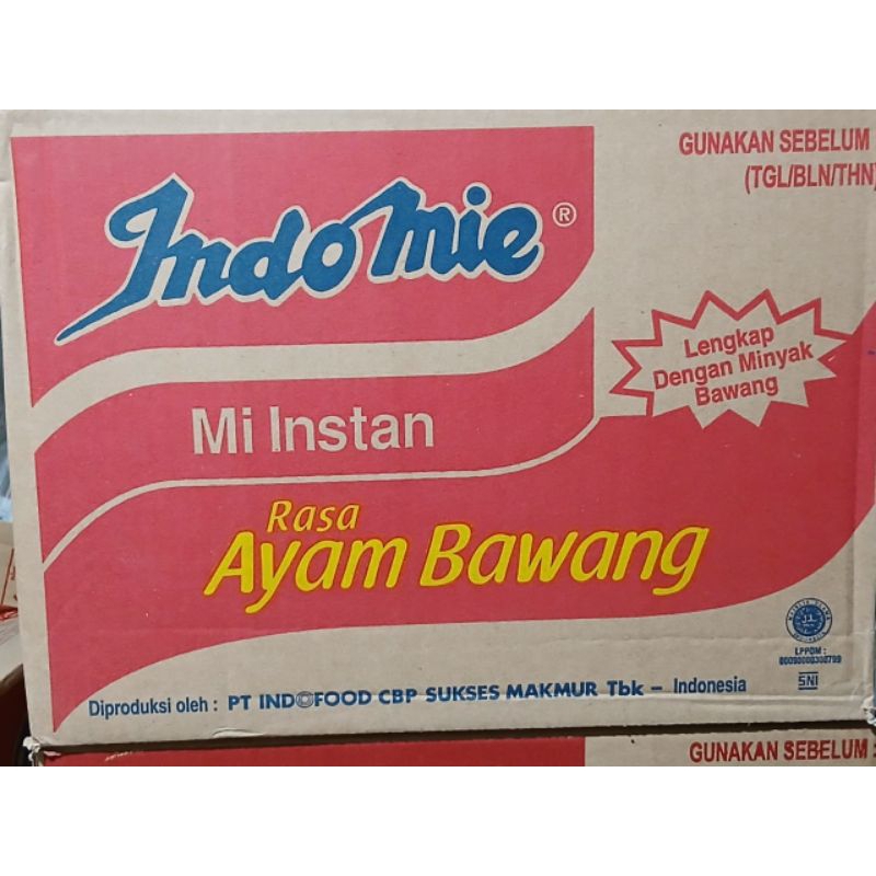 

Indomie Kuah Ayam Bawang 1 Dus Isi 40 Pcs