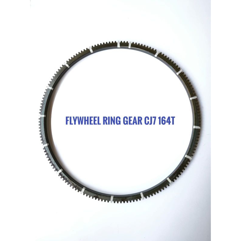 Flywheel Ring Gear CJ7 Bensin 164T Gigi Roda Gila CJ-7 Jumlah 164