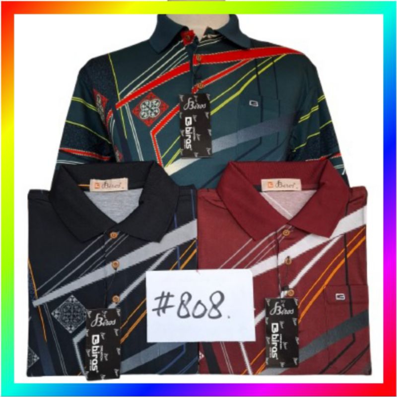 kaos biros 808 kaos  lengan pendek bersaku