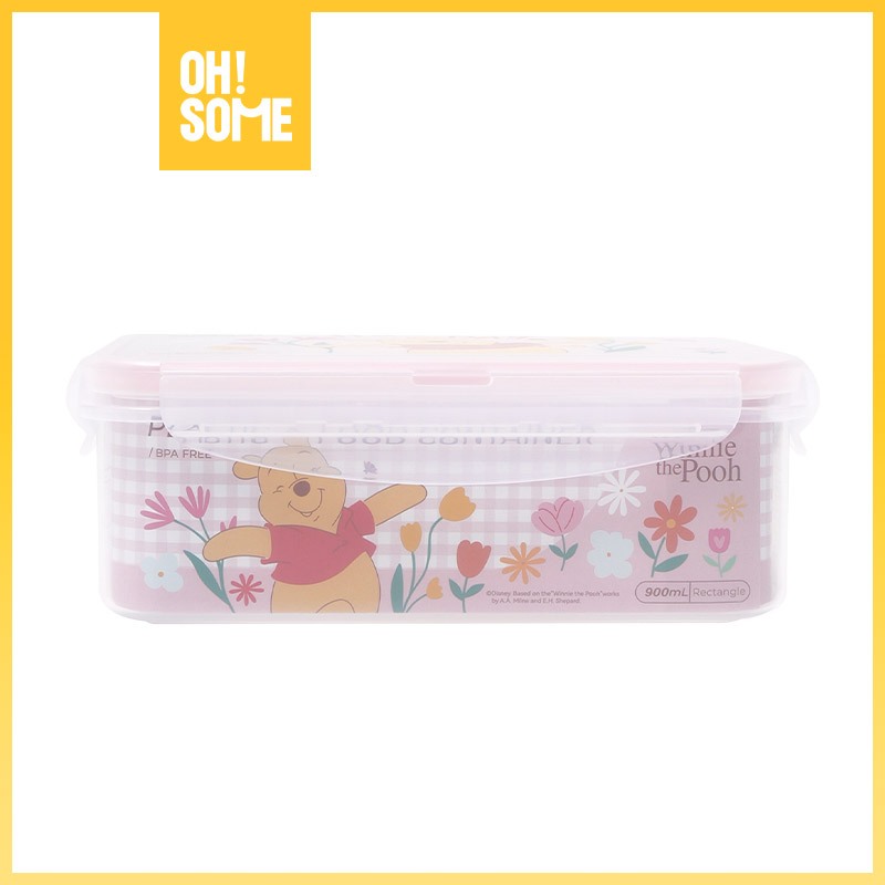 [OHSOME x Disney] - Solo Corner Disney Series Winnie the Pooh Lunch/Food Box Food Storage Tempat Mak