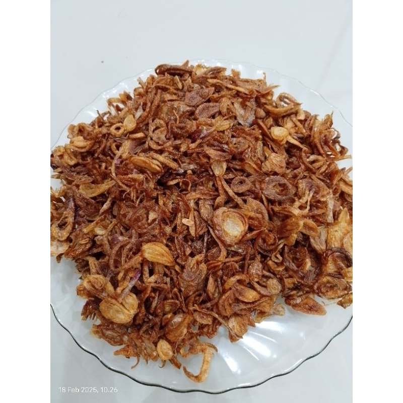 

Bawang Goreng ASLI 100% Tanpa Campuran 250 gram